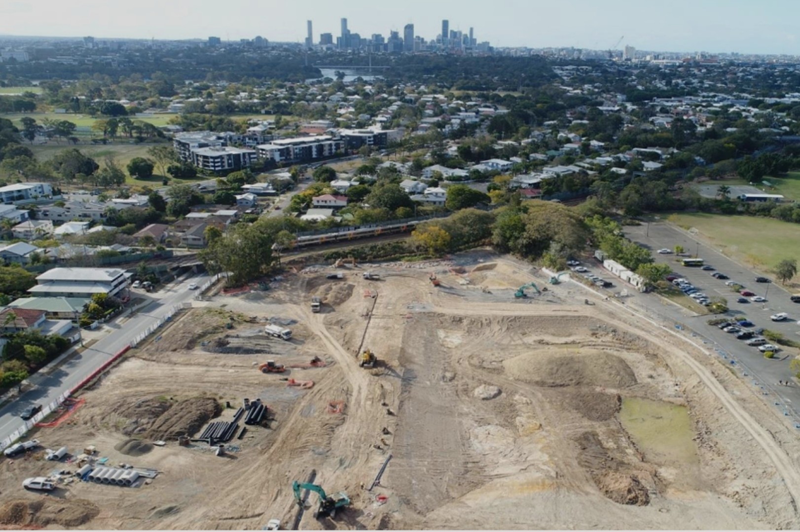 Yeronga PDA civil works
